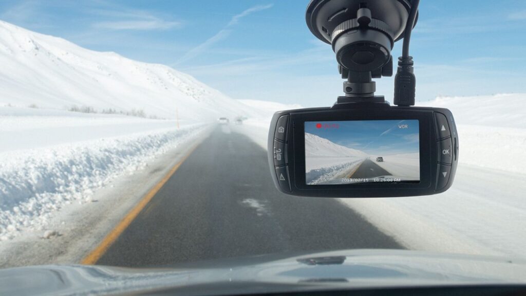 filmer la route avec une dashcam