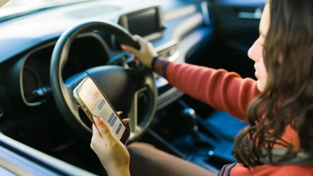 téléphone au volant