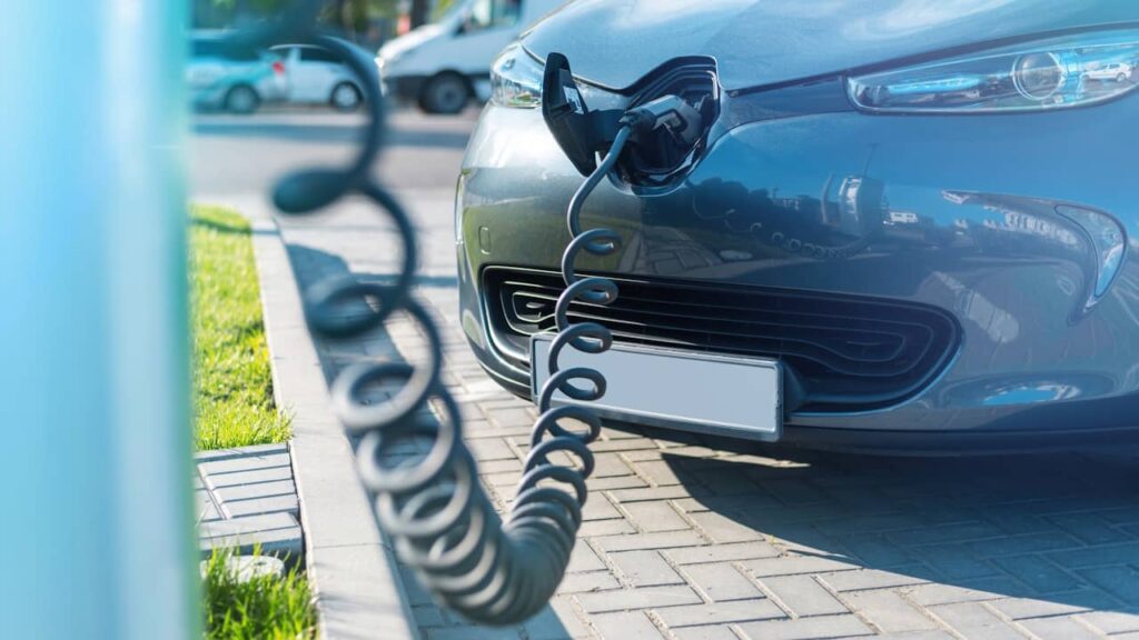 voiture borne electrique